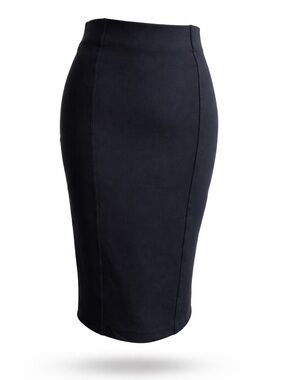St John pencil skirt back slit